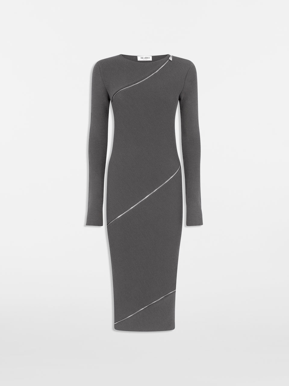 Abito midi grey