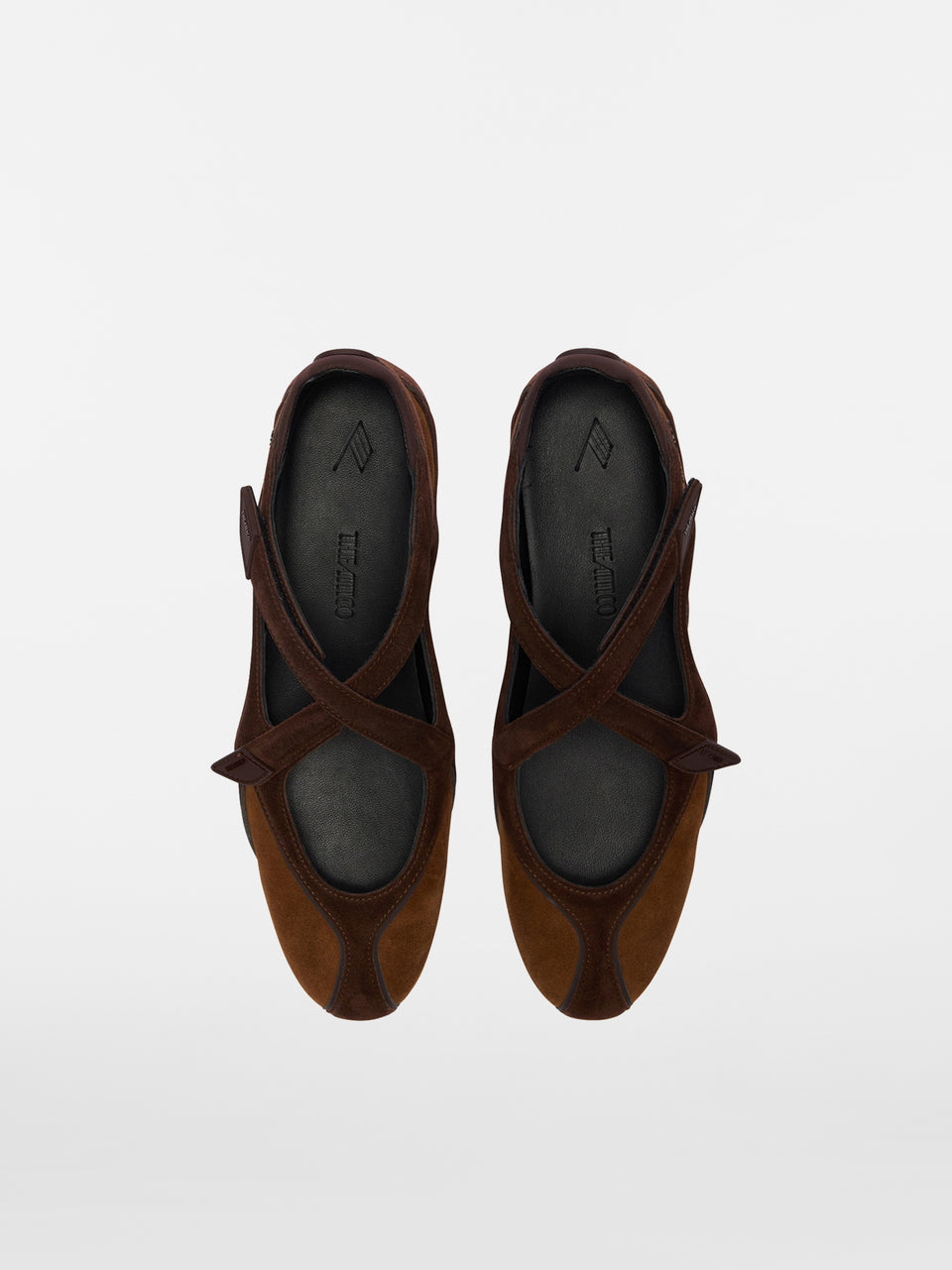 Ballerina flat ''Floor 01'' brown