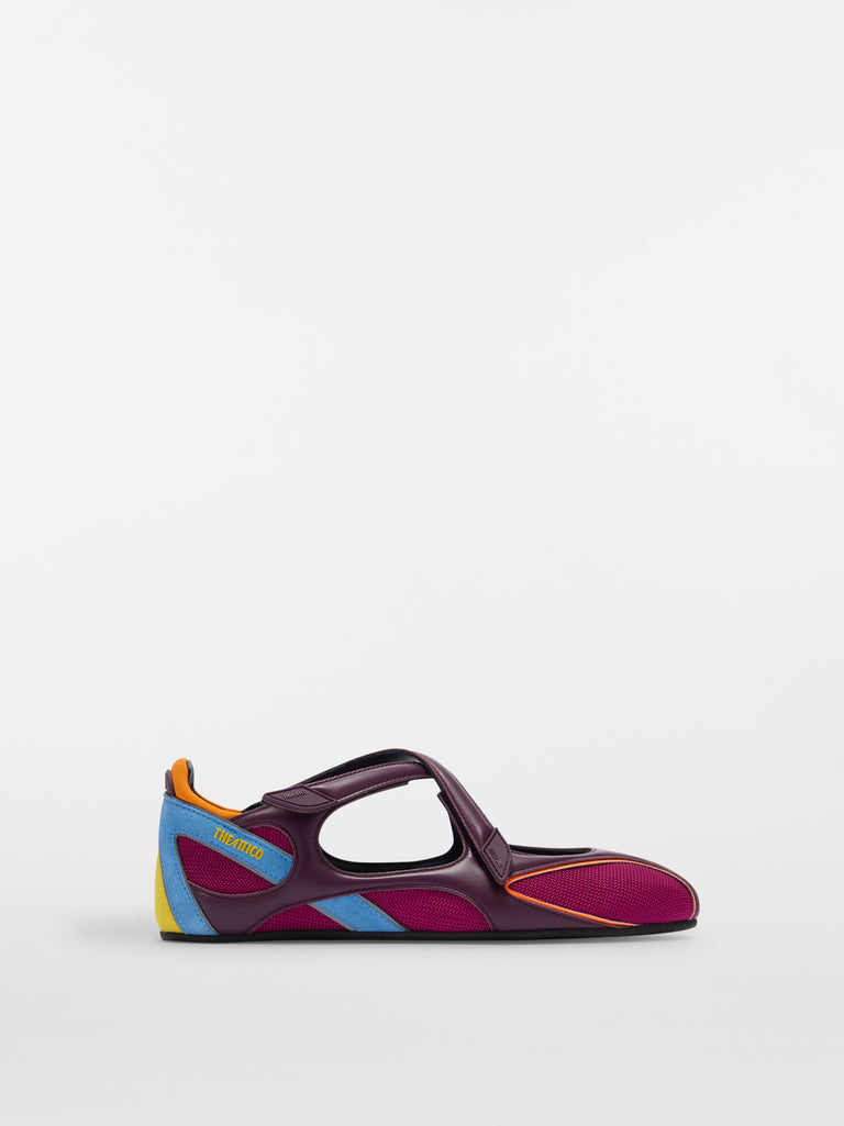 Ballerina flat ''Floor 01'' purple