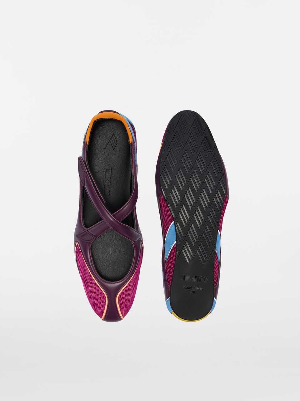 Ballerina flat ''Floor 01'' purple