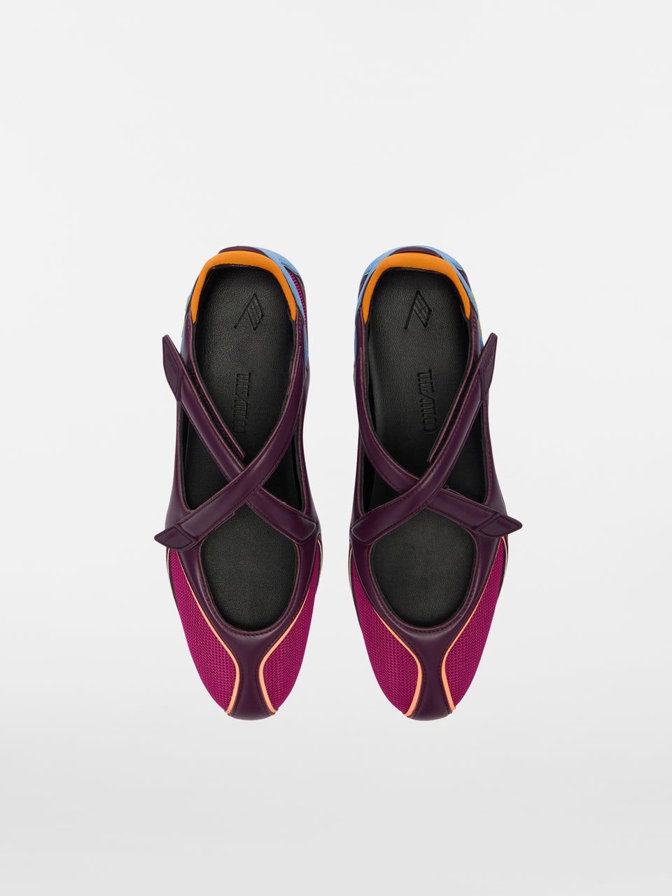 Ballerina flat ''Floor 01'' purple