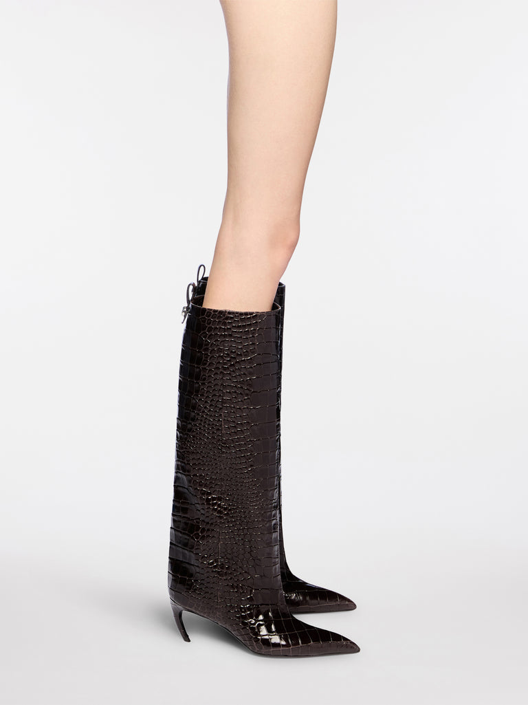 Stivale ''Lea'' dark brown