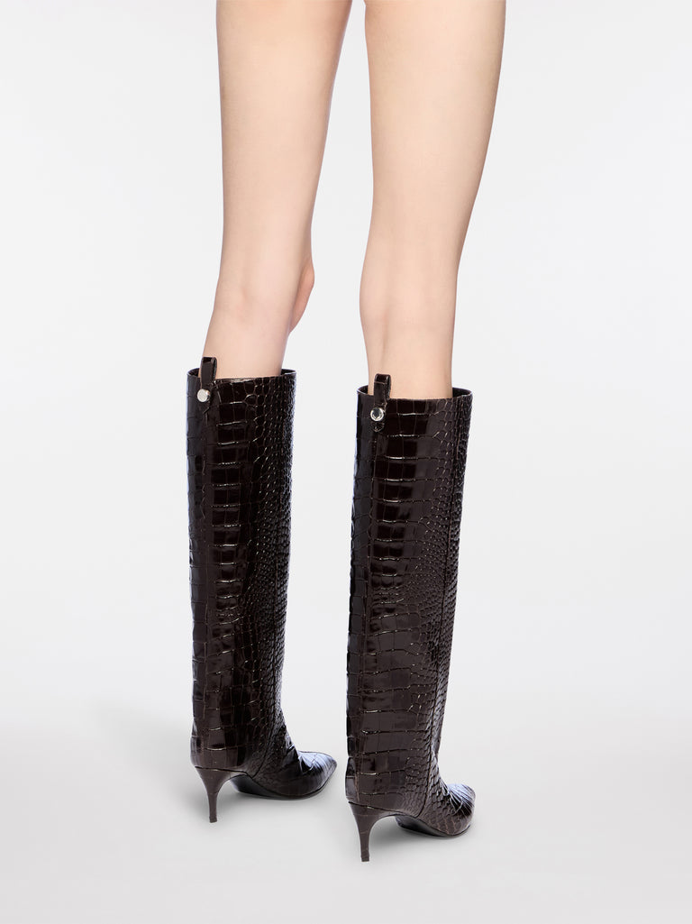 Stivale ''Lea'' dark brown