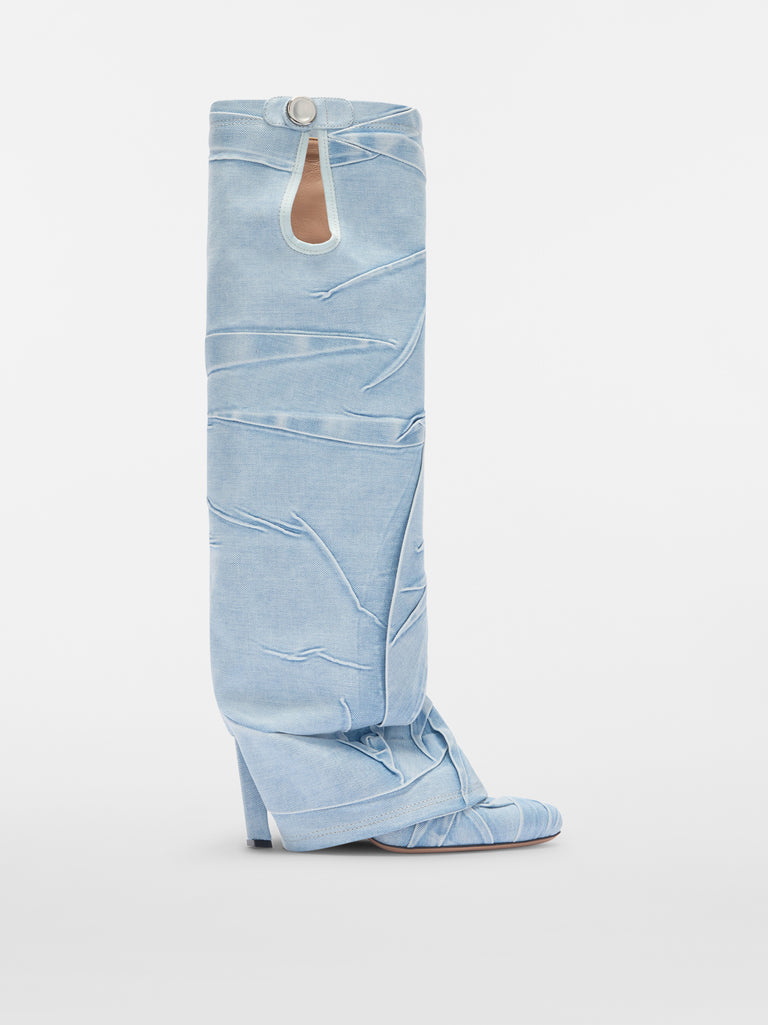 Stivale ''Leon'' super washed blue