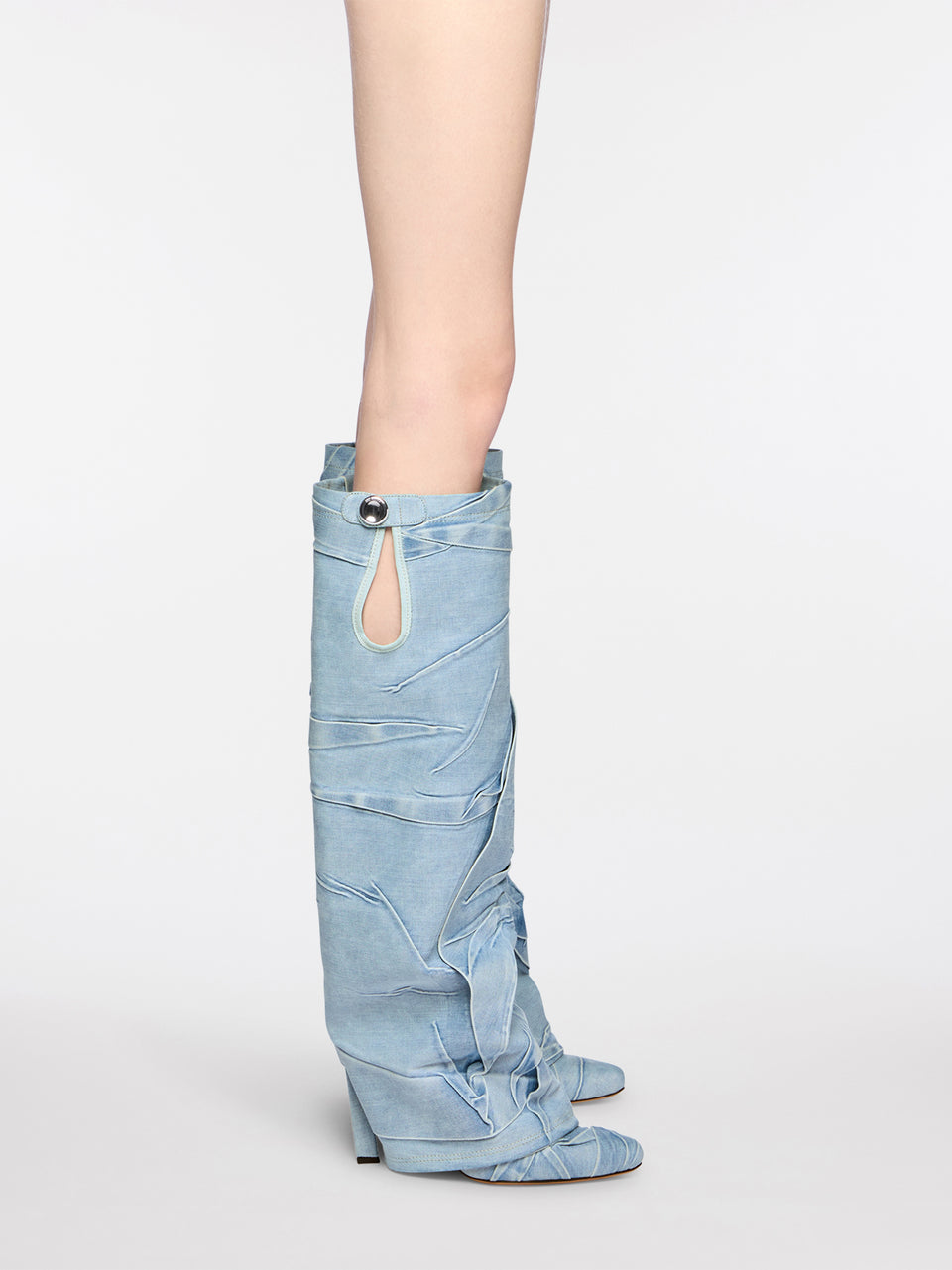 Stivale ''Leon'' super washed blue