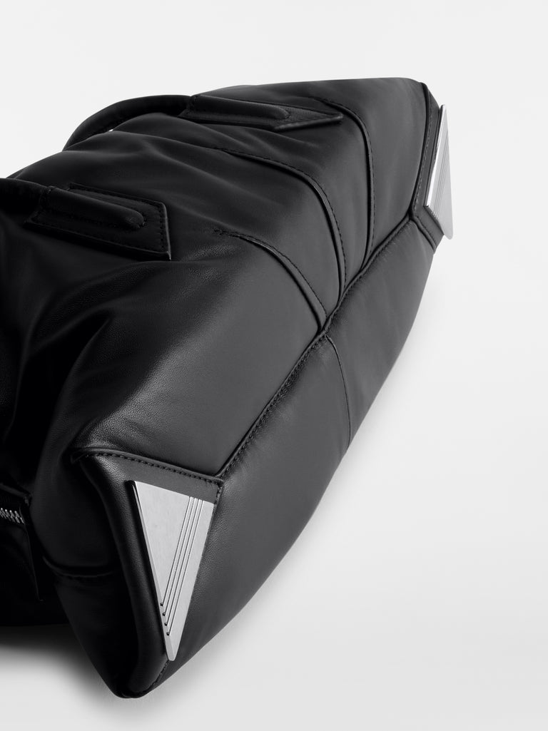 ''La Passeggiata Small x The Anja'' Black Top Handle