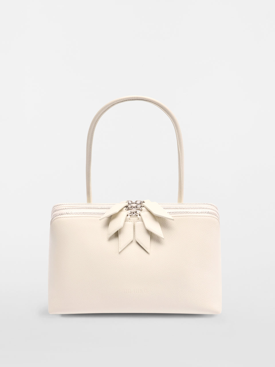 ''L'altra di Milano'' sand shoulder bag