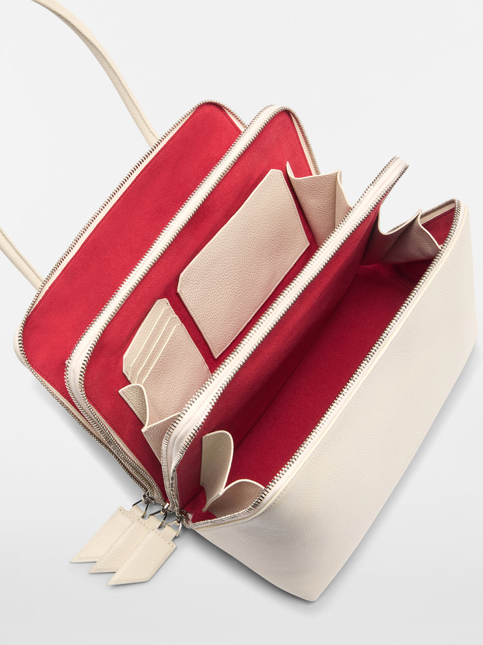''L'altra di Milano'' sand shoulder bag