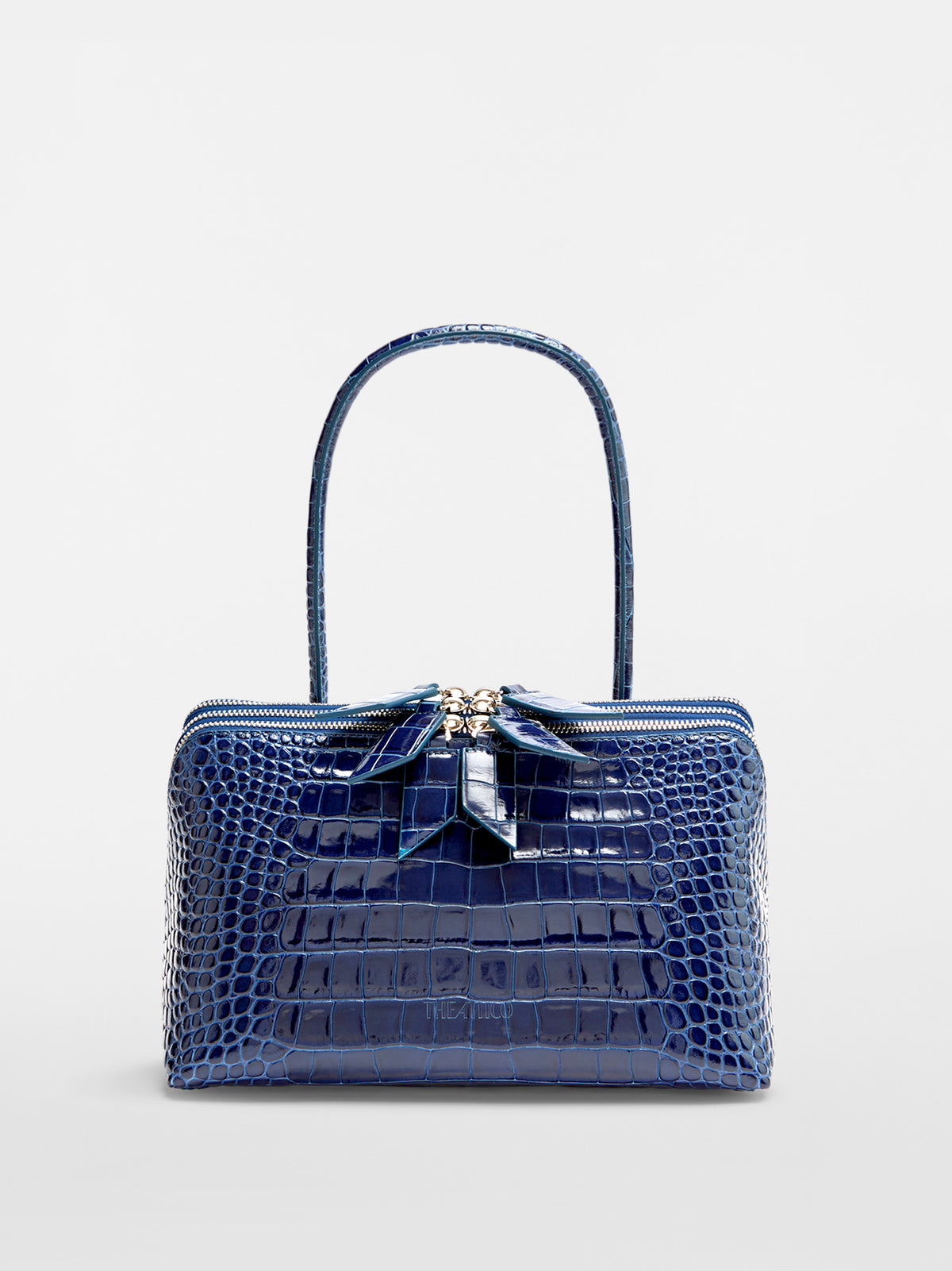 The Attico ''L'altra di Milano'' dark blue shoulder bag - 1