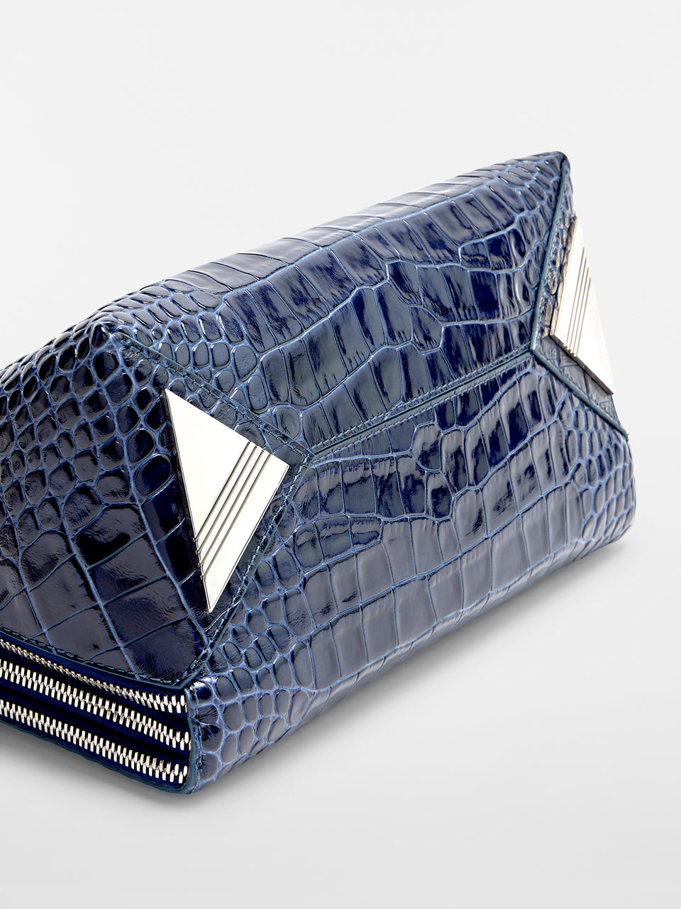 ''L'altra di Milano'' dark blue shoulder bag
