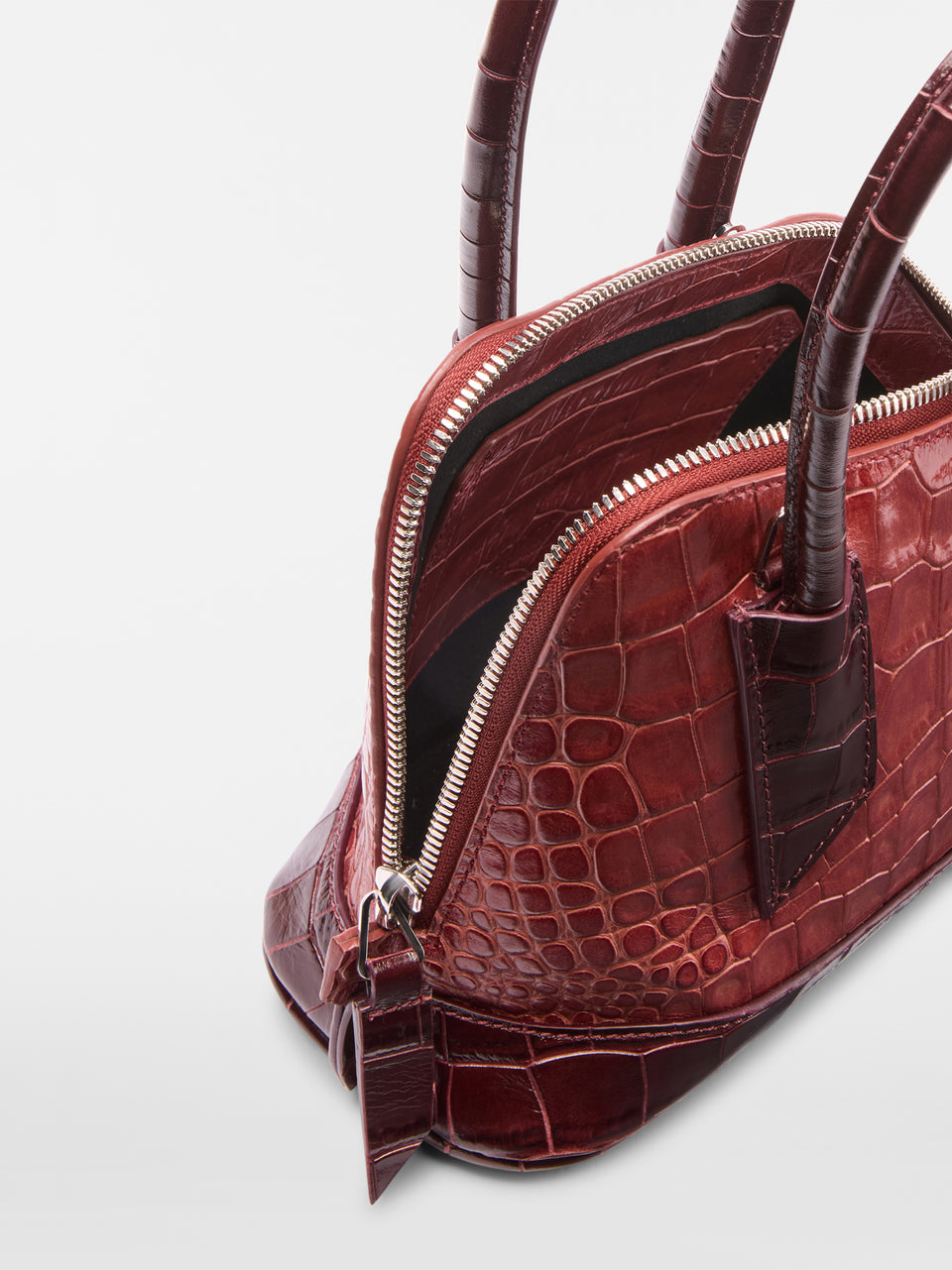 ‘‘‘La Sant Ambroeus Mini‘‘ antique rose top handle