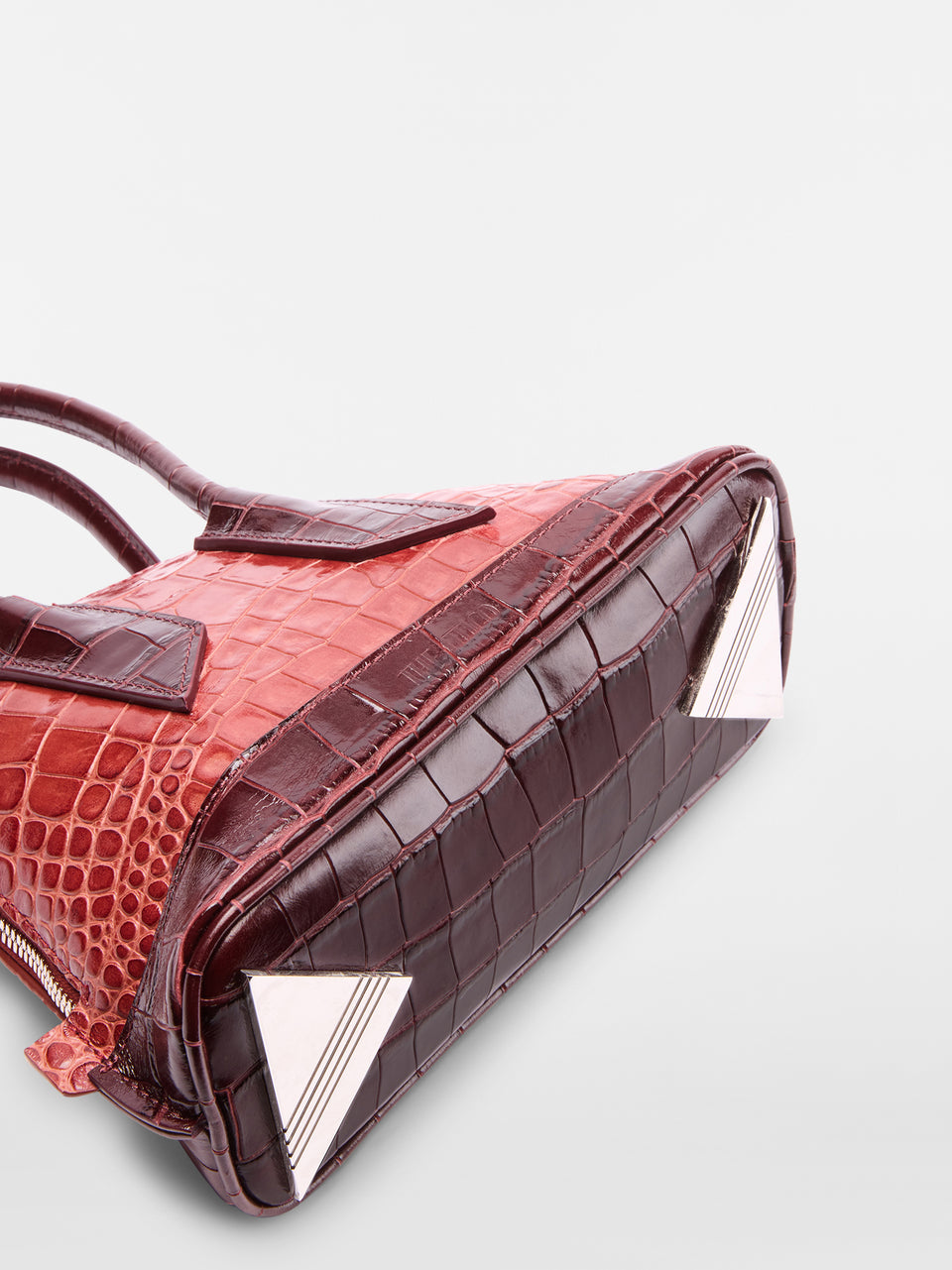 ‘‘‘La Sant Ambroeus Mini‘‘ antique rose top handle
