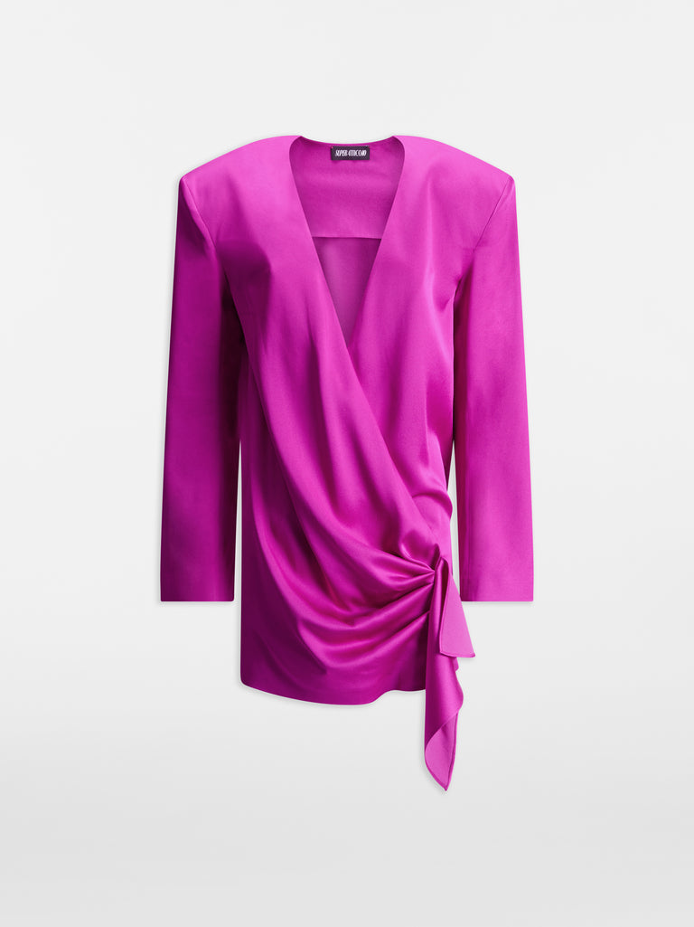 Mini abito hot pink