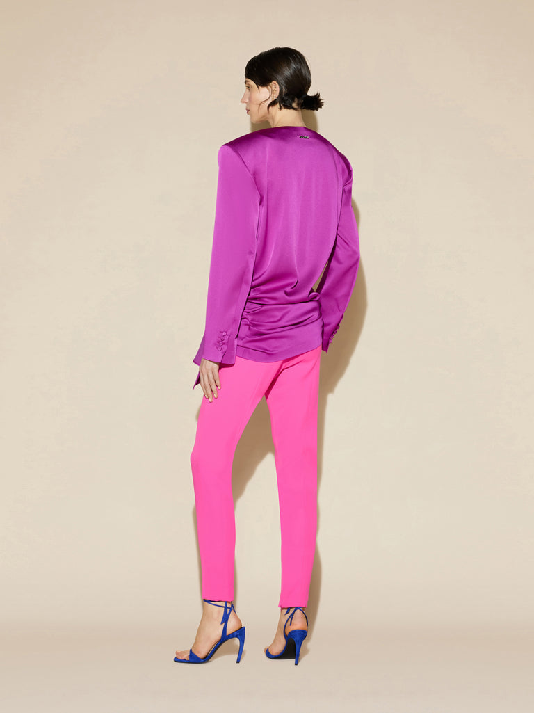 Mini abito hot pink