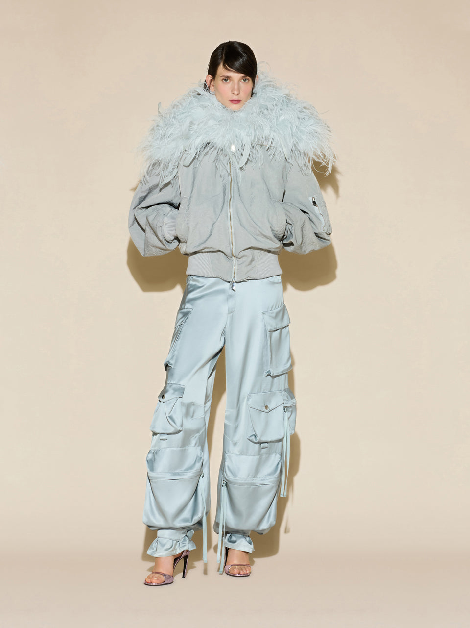 Pantalone lungo cargo ice