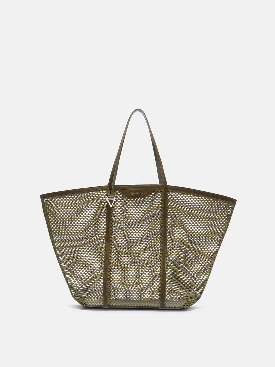 ''Via del Mare'' tote bag military green
