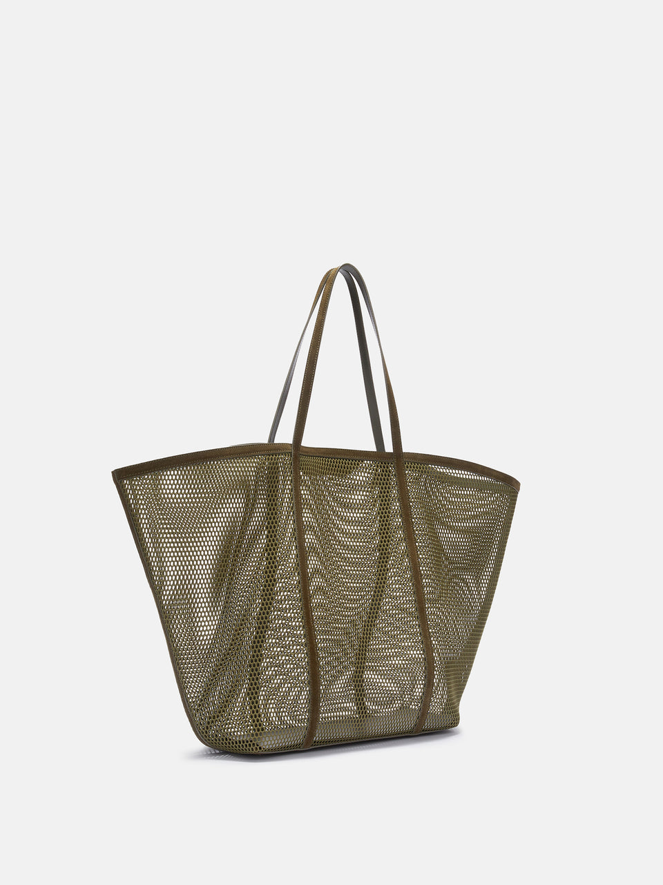 ''Via del Mare'' tote bag military green