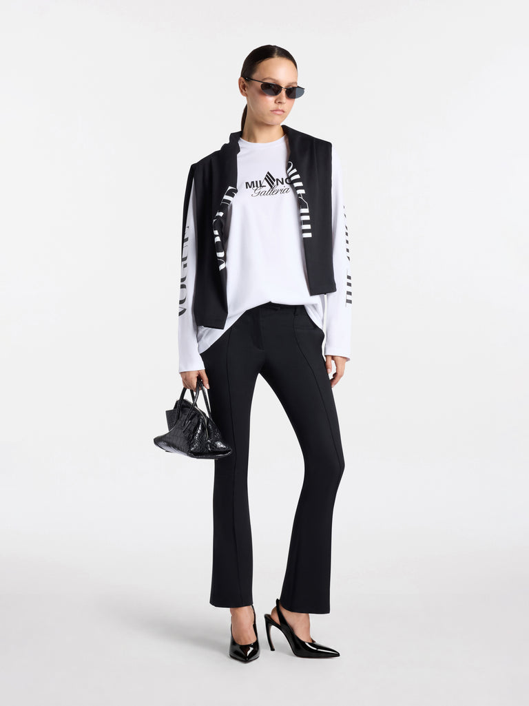 WHITE T-SHIRT THE ATTICO X VOGUE WORLD: MILANO