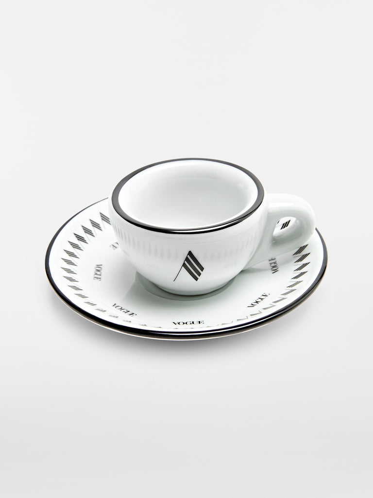 ESPRESSO CUP AND SAUCER THE ATTICO X VOGUE WORLD: MILANO