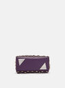 THE ATTICO ''Midnight'' purple mini clutch PURPLE 236WAH40L019R035