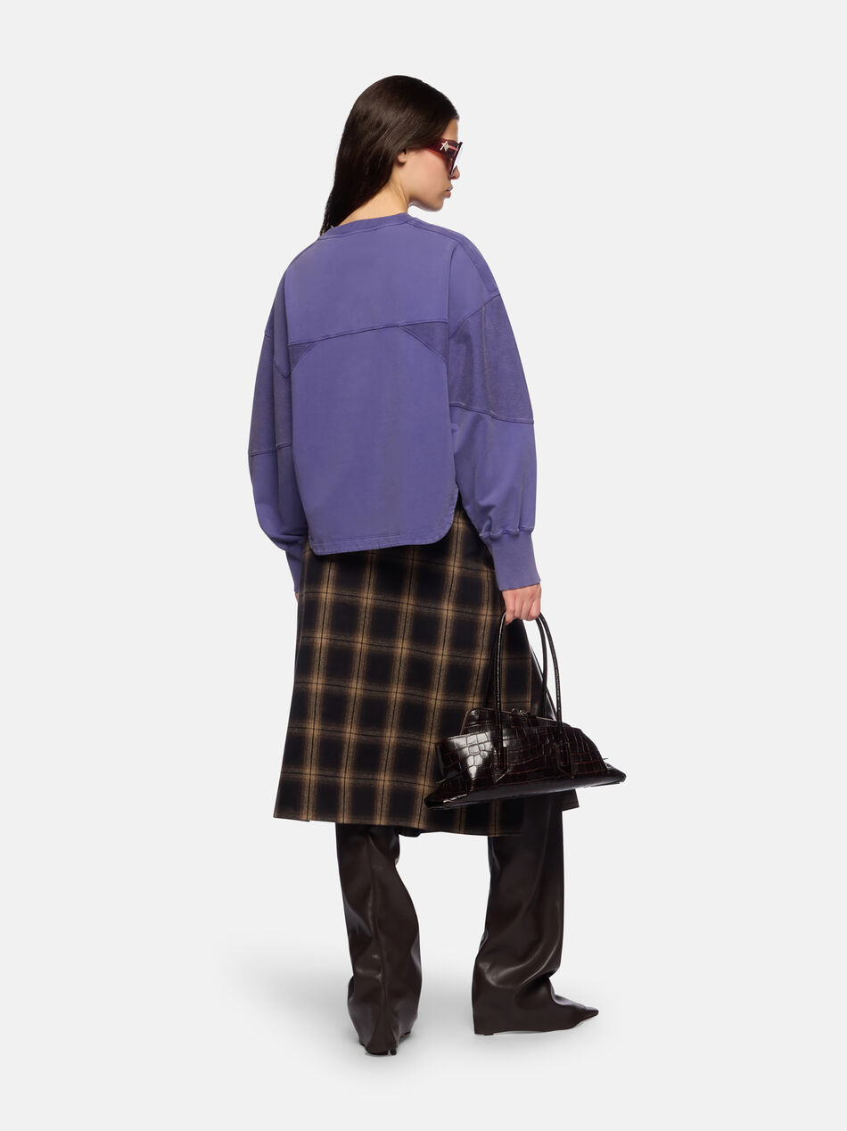 THE ATTICO Purple sweatshirt PURPLE 260WCF00025JJF006AA035