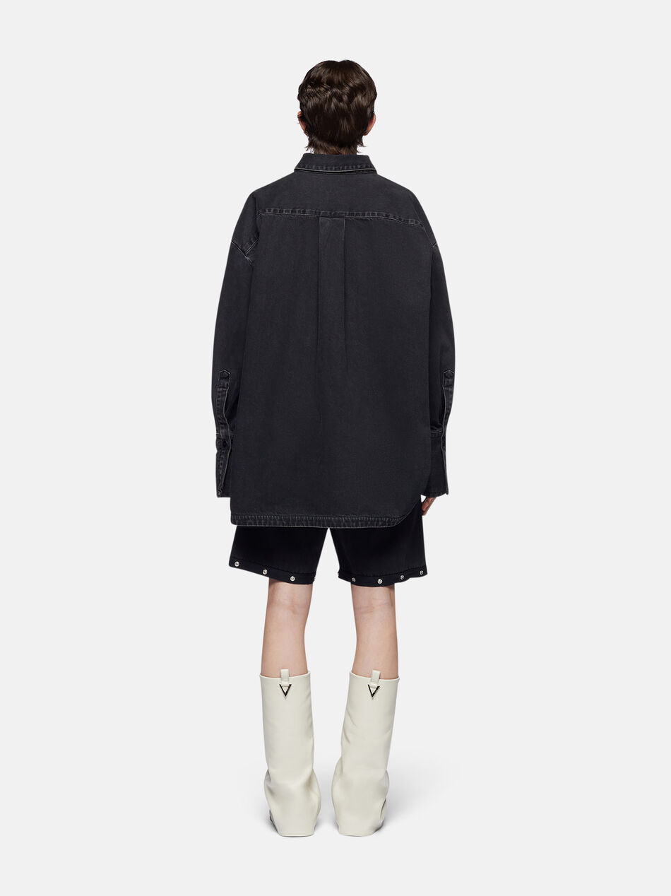 THE ATTICO ''Diana'' black shirt jacket Black 241WCH22D081100