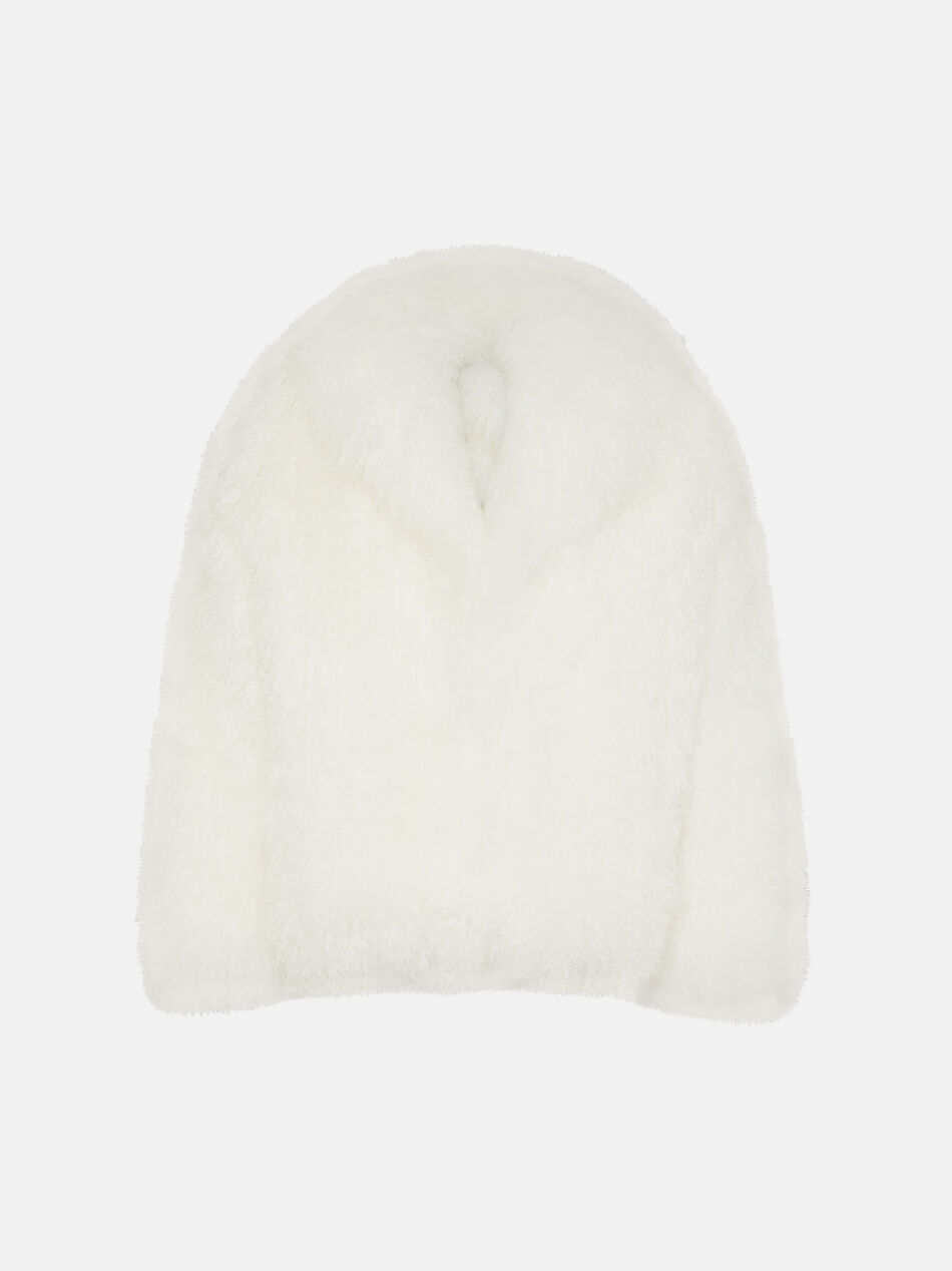 THE ATTICO White short coat WHITE 248WCB44FUR2001