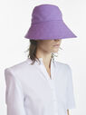 THE ATTICO ''Dylan'' lavender bucket hat