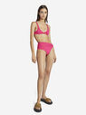 THE ATTICO Fuchsia bikini top
