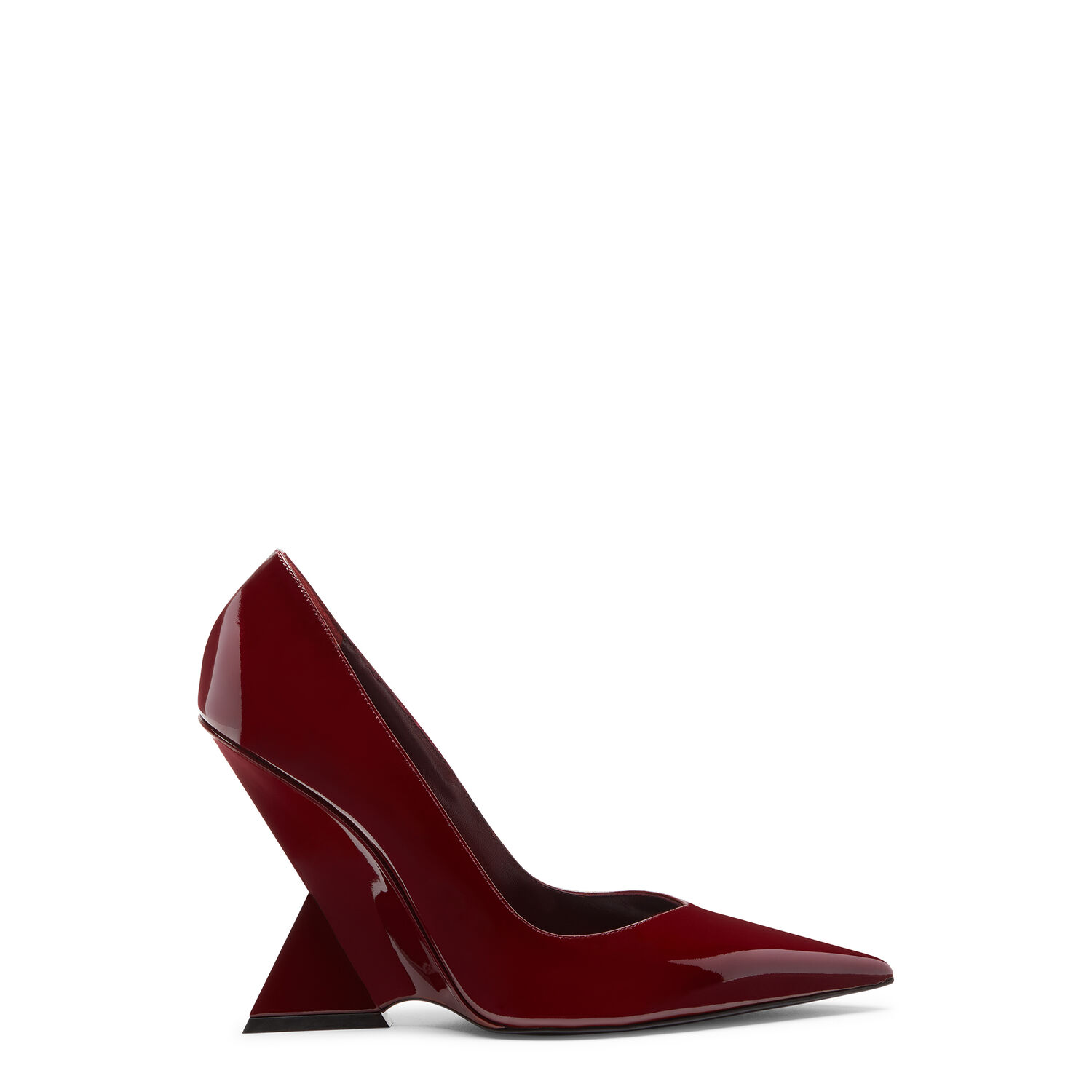 Cheope'' wine red pump for Women
