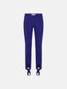 THE ATTICO ''Lea'' blue leggings  228WCP75RY02015