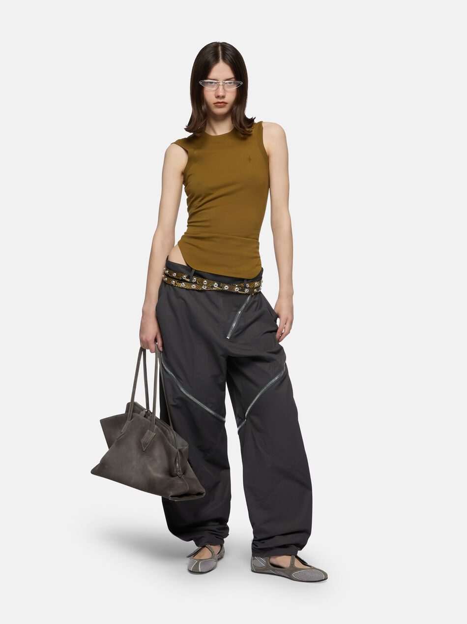 THE ATTICO Dark grey long pant DARK GREY 251WCP00275CCC118AA233