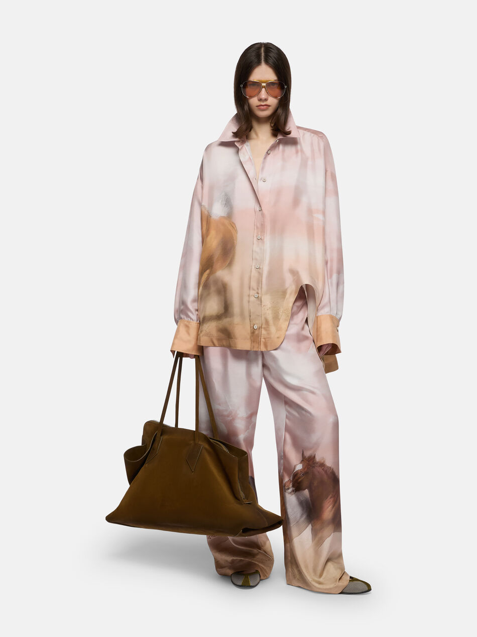 THE ATTICO Pink shades long pant Pink shades 251WCP00258SSS022PR423