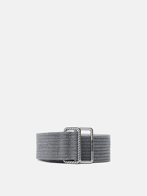THE ATTICO Dark grey belt DARK GREY 260WKE00030RIB005AA233