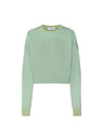 THE ATTICO Sage green sweatshirt