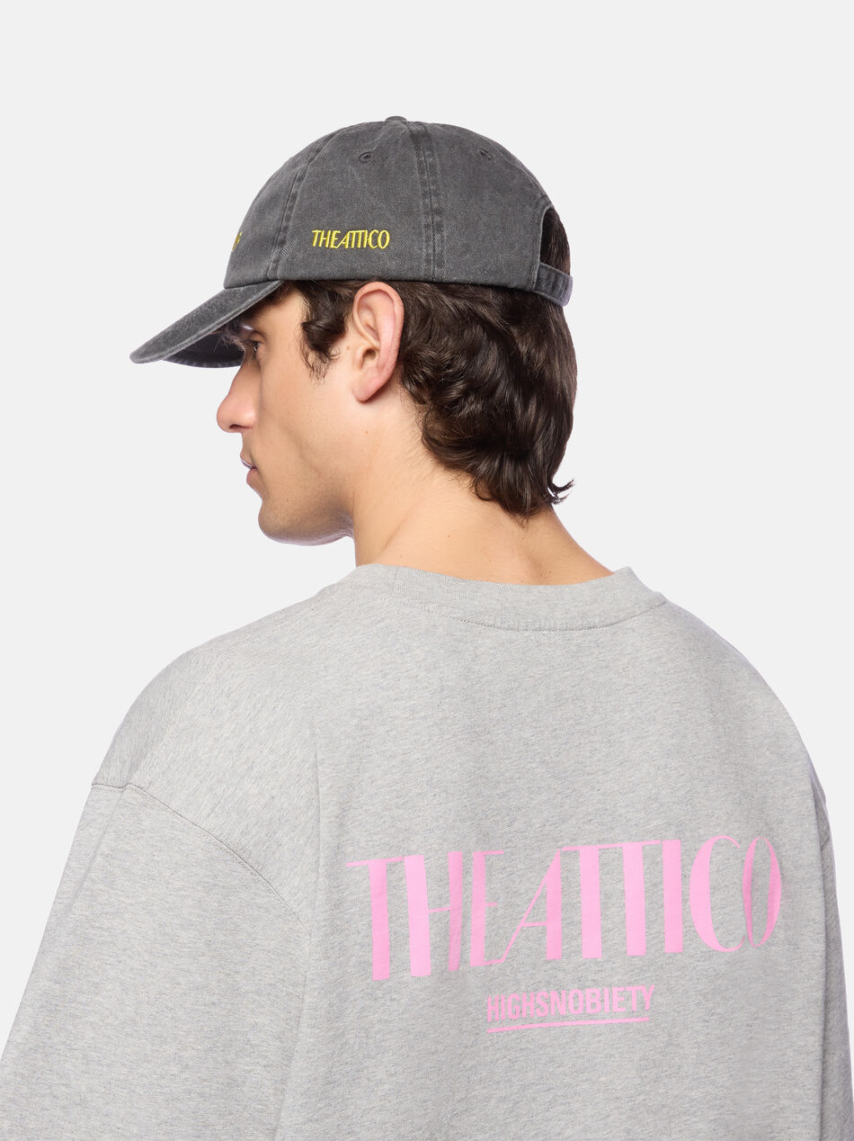 THE ATTICO The Attico x Highsnobiety faded black cap Faded black SPEWCAC00037CCC122RA615