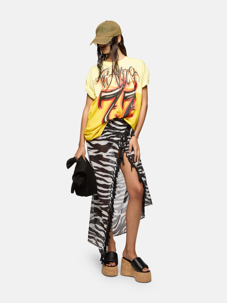 THE ATTICO Multicolor t-shirt MULTICOLOR 260WCT00353JJJ025GH021