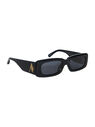 THE ATTICO "Mini Marfa" black sunglasses BLACK 212WAS11MET2100