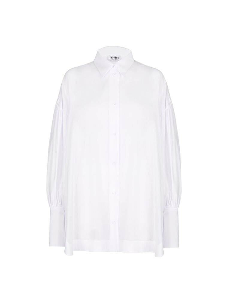 Shop Attico White Shirt