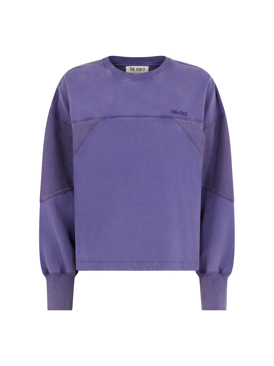 THE ATTICO Purple sweatshirt PURPLE 260WCF00025JJF006AA035