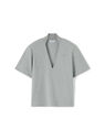 THE ATTICO Melange grey t-shirt light grey melange 236WCT195J031183