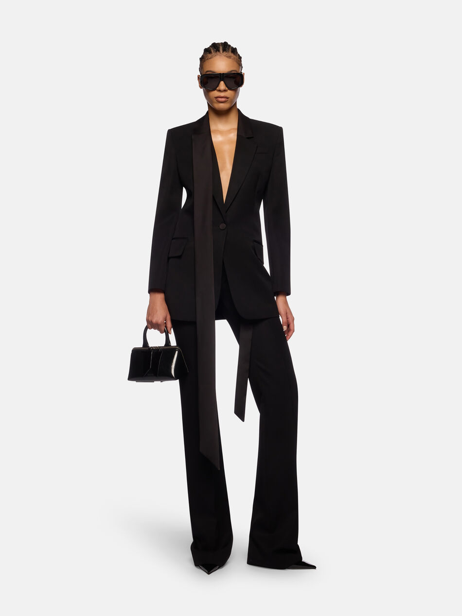 THE ATTICO Black jacket Black 260WCG00089WWW065AA100