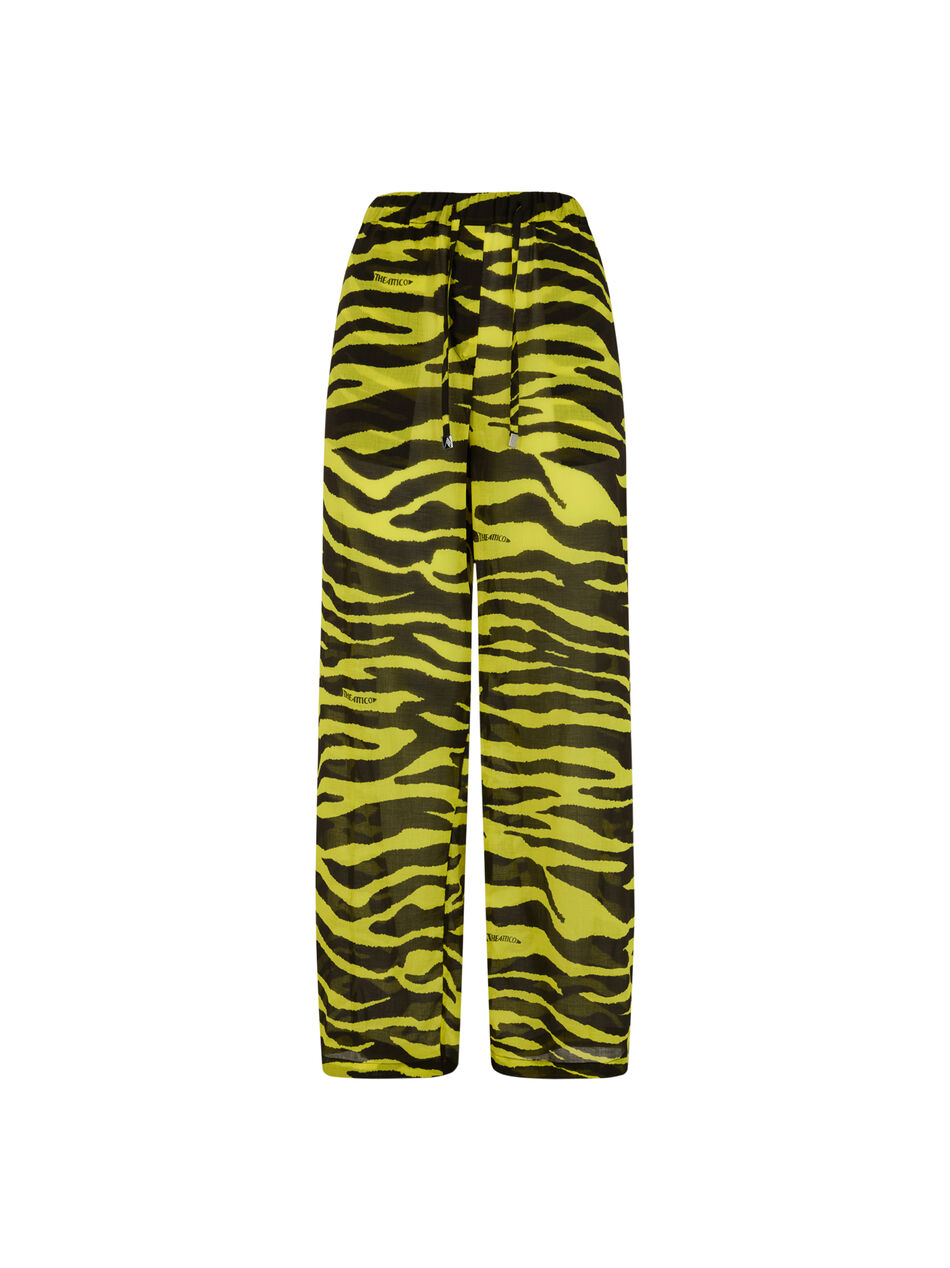 THE ATTICO Black and yellow pants BLACK/YELLOW 260WCP00263CCC134PR166