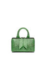 THE ATTICO ''Friday'' fluo green/black mini handbag FLUO GREEN/BLACK 231WAH02EL023442