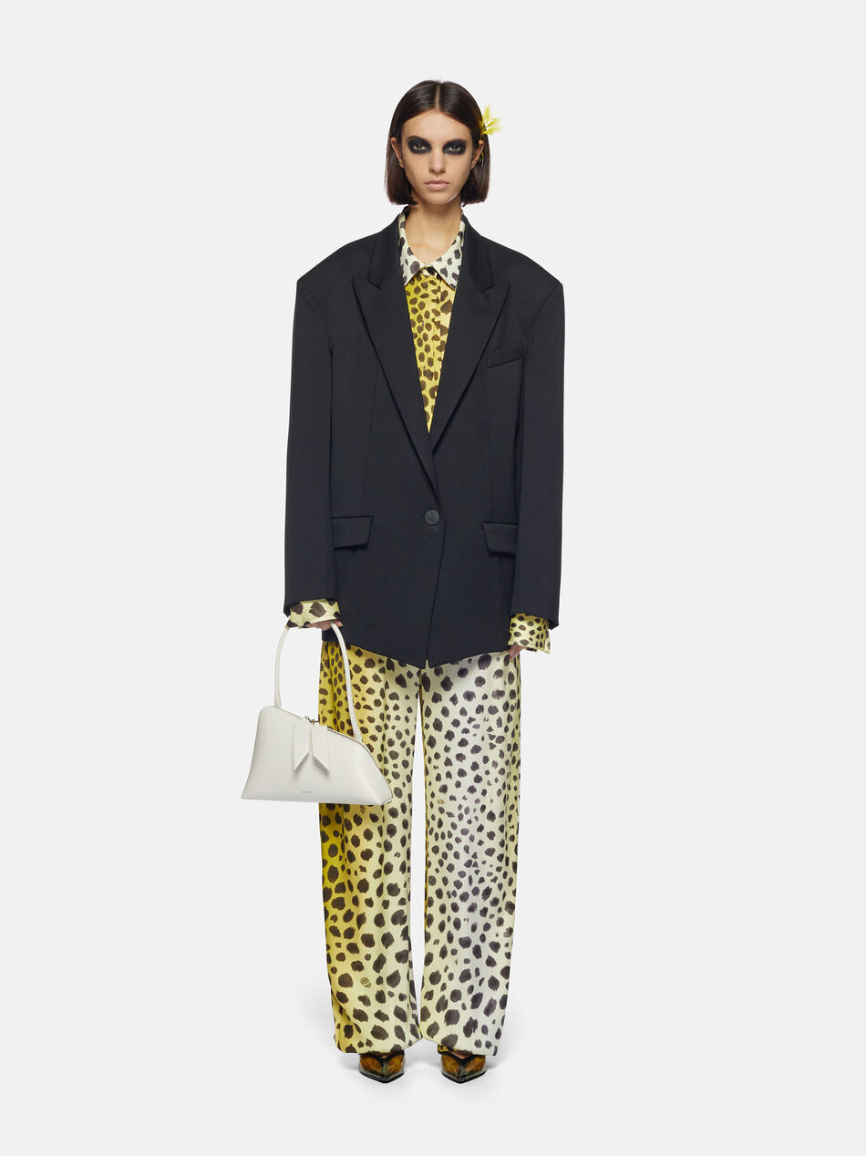 THE ATTICO ''Glen'' black blazer BLACK 236WCG46W041100