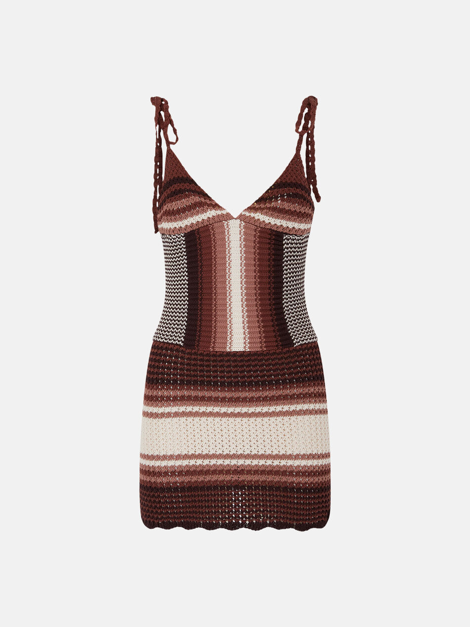 THE ATTICO Pink shades mini dress Pink shades 250WCA00417CCC105AA423