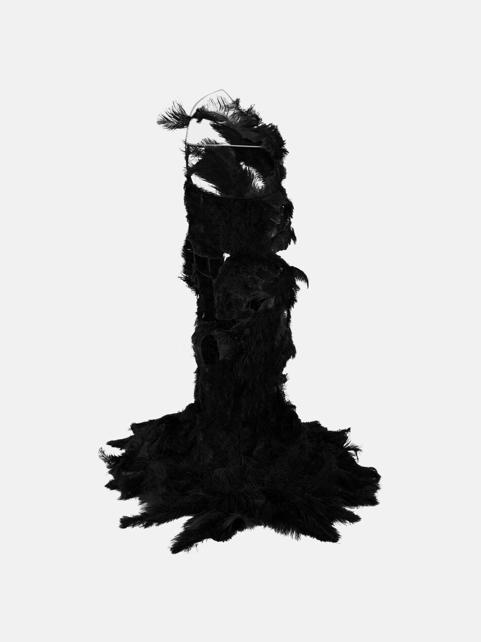 THE ATTICO Black long dress Black 260WCW00297EMB013RA100