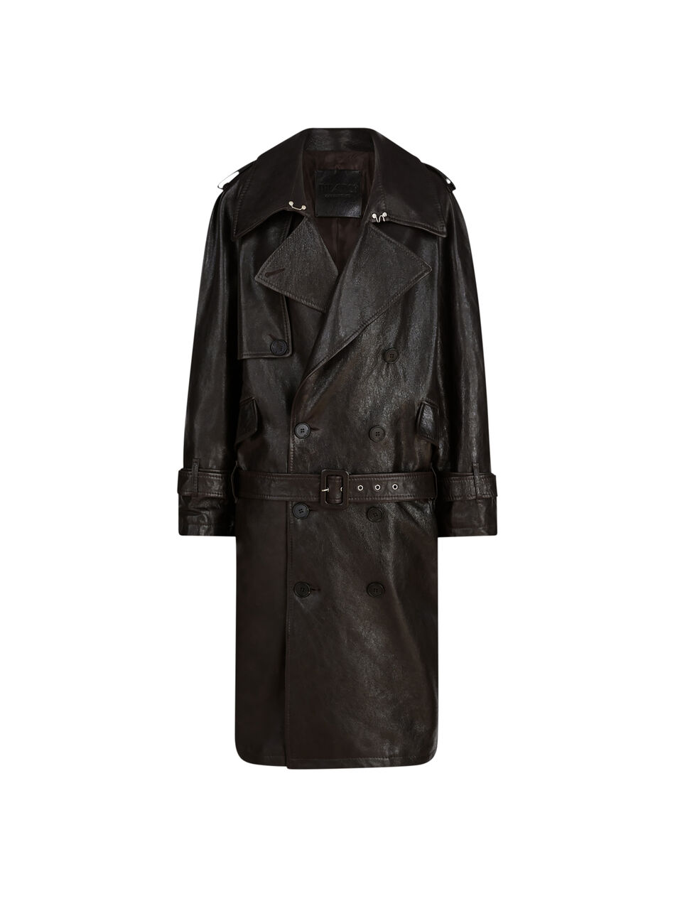 THE ATTICO Dark brown trench DARK BROWN 251WCC00085LBT137AA204