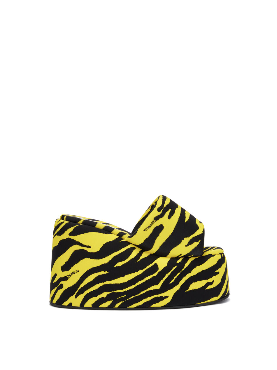THE ATTICO ''Mochi'' black and yellow flatform BLACK/YELLOW 260WSH00905PAA116PR166