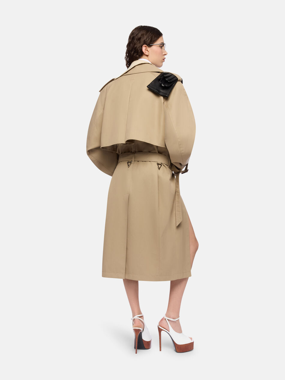 THE ATTICO Beige trench BEIGE 260WCC00091PLC003AA198